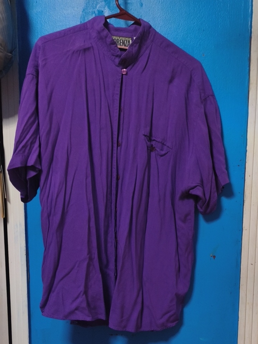 Forenza Purple Athletic Sportwear Shirt